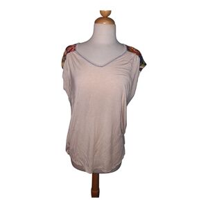 Matilda Jane Cream Print Top Size M